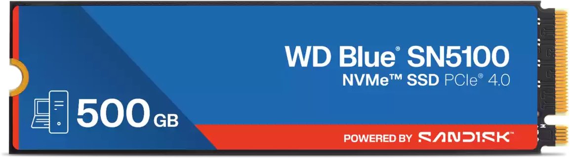 WD Blue SN5100 NVMe SSD, M.2, 500GB