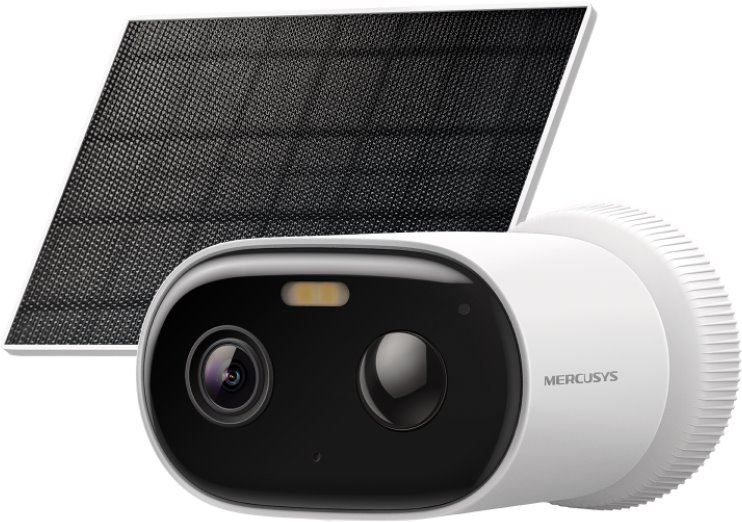 MERCUSYS MC410 KIT, Solar powered security camera kit, 3Mpx