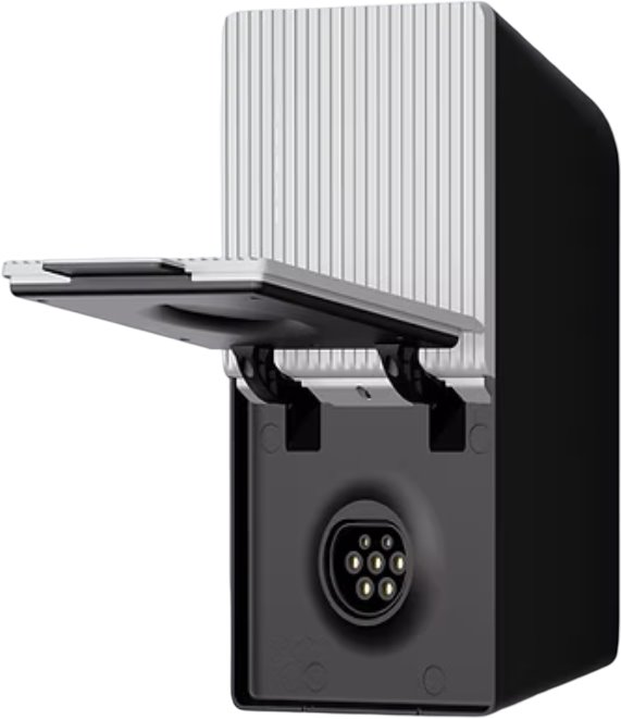 Teltonika TeltoCharge EVC2 charging station for electric cars, 7.4kW, 1 phase, Type 2 socket, no cover