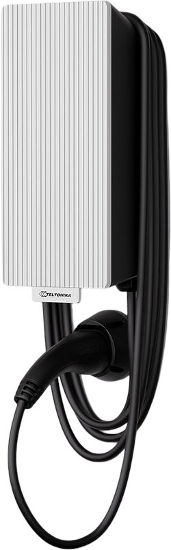 Teltonika TeltoCharge EVC2 charging station for electric cars with 5m cable, 7.4kW, 1 phase, Type 2, no cover
