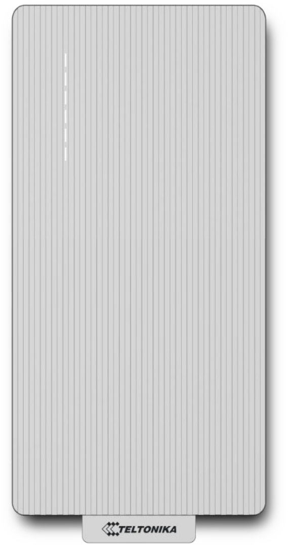Teltonika TeltoCharge EVC2 front plastic panel, white