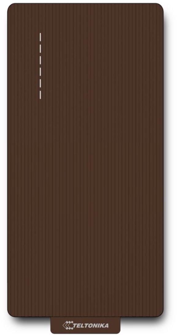 Teltonika TeltoCharge EVC2 front plastic panel, brown