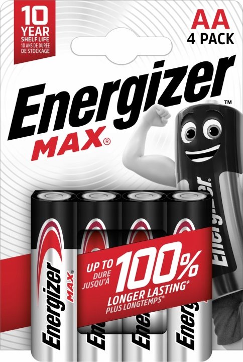 Energizer alkaline battery AA (R6), 4 pcs