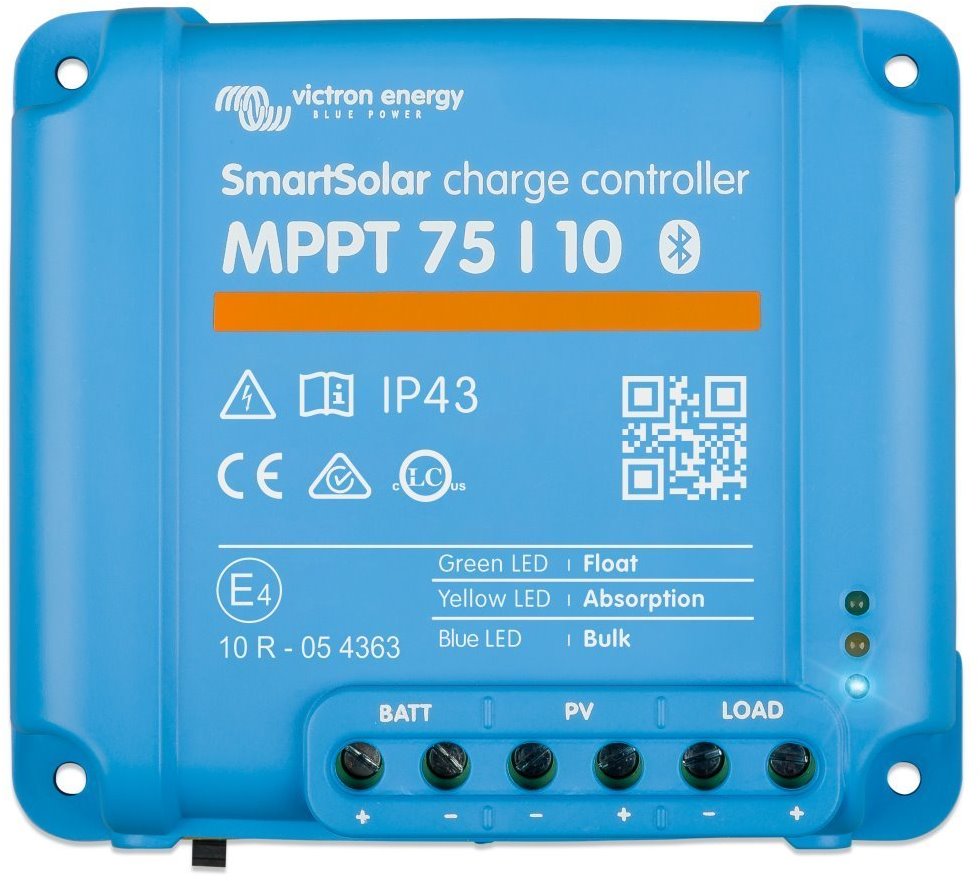 Victron SmartSolar 75/10 MPPT Solar charge controller with Bluetooth