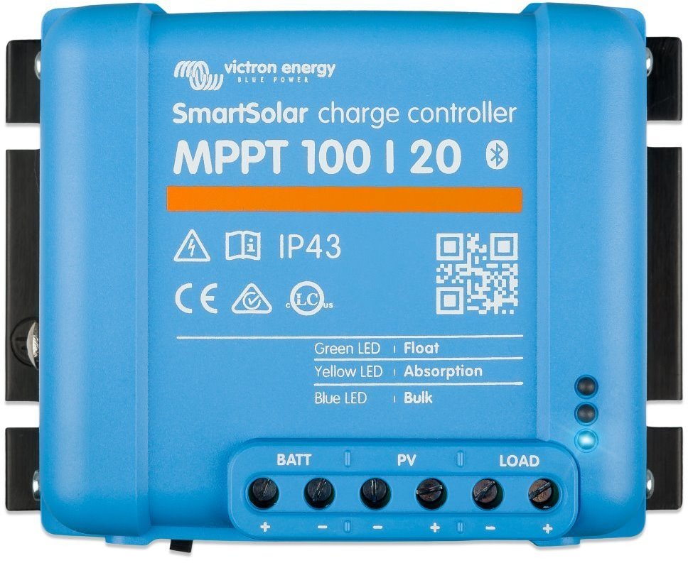 Victron SmartSolar 100/20 MPPT Solar charge controller with Bluetooth