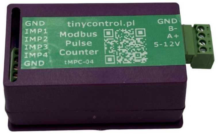 Tinycontrol Pulse Counter for LAN Controller LK3 and LK4 with Modbus RTU
