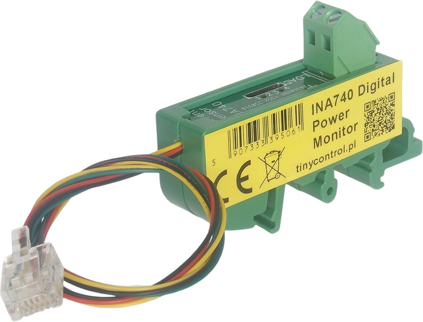 Tinycontrol INA740 Digital electricity meter for LAN controller LK3 and LK4