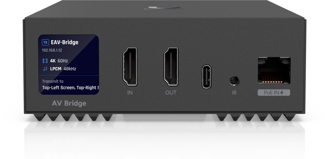 Ubiquiti Enterprise Audio/Video bridge