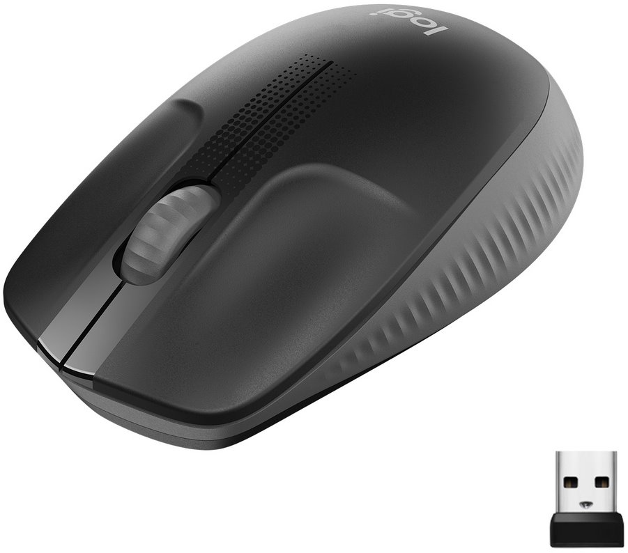 MOUSE LOGITECH M190 WIRELESS MID GREY