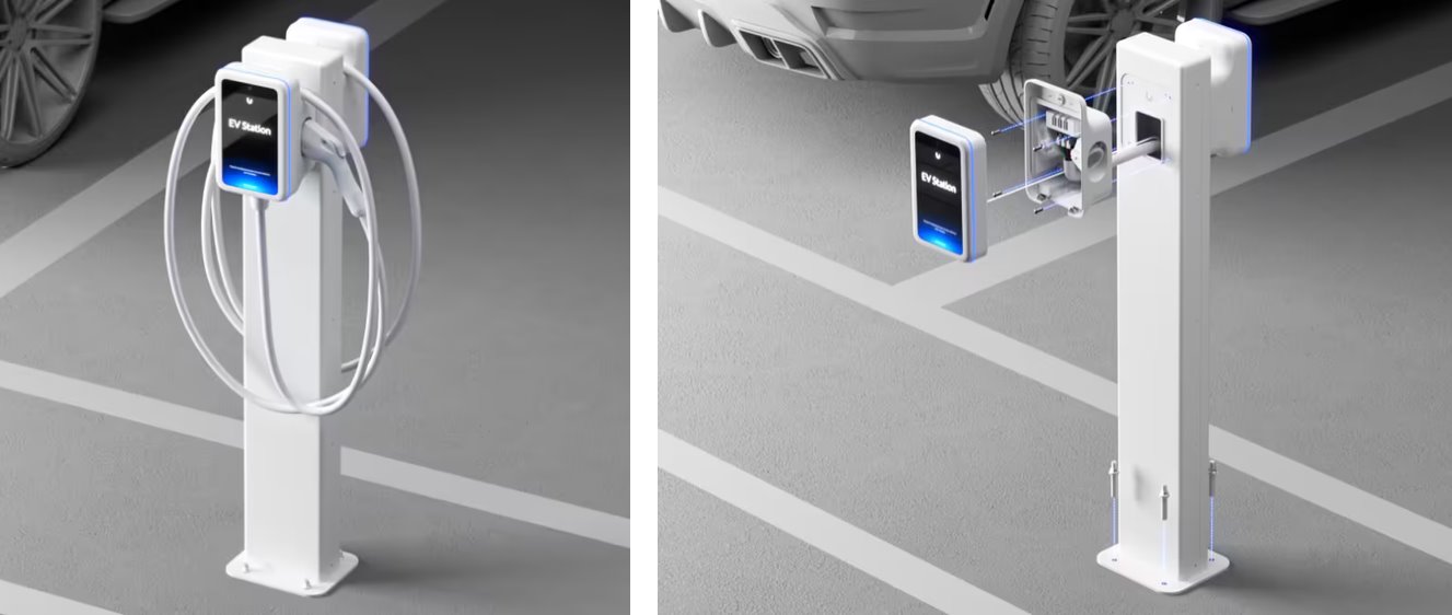 UACC-EV-Station-Stand
