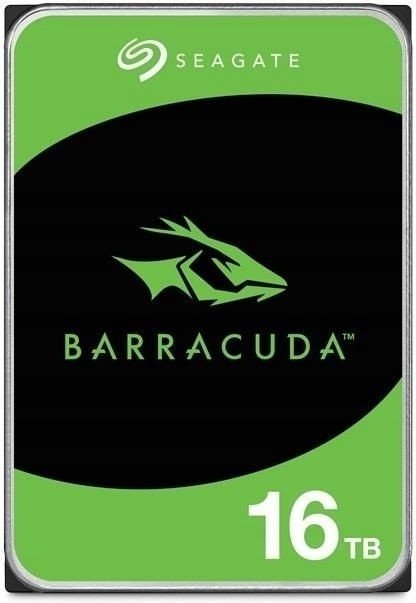 Seagate HDD Barracuda, 3.5", 16TB, 512e, SATA