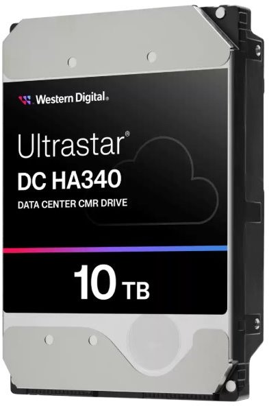 WD Ultrastar DC HA340, 3.5", 10TB, SATA