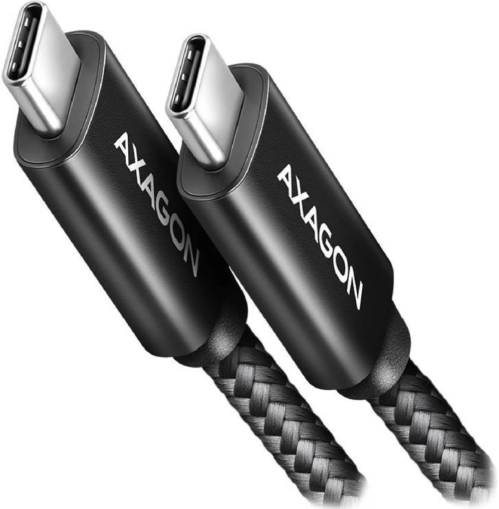 AXAGON BUCM2-CM25AB, USB-C power cable, 240W PD, 2.5m