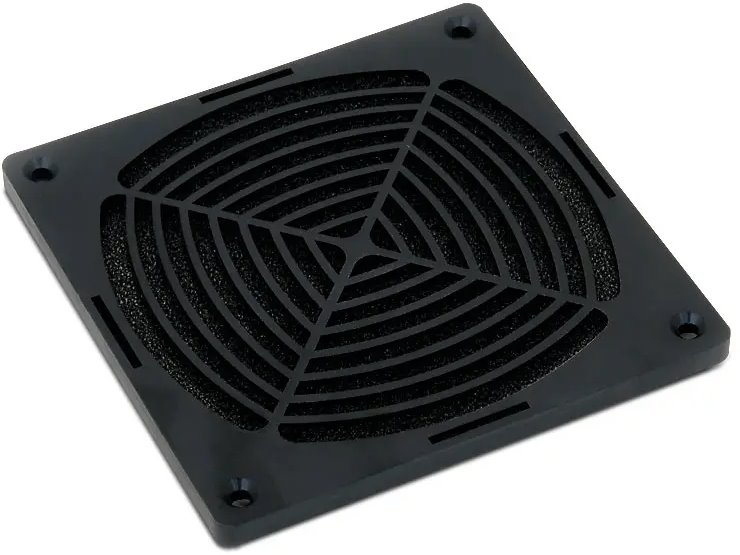 Triton plastic grille 120x120mm with filter