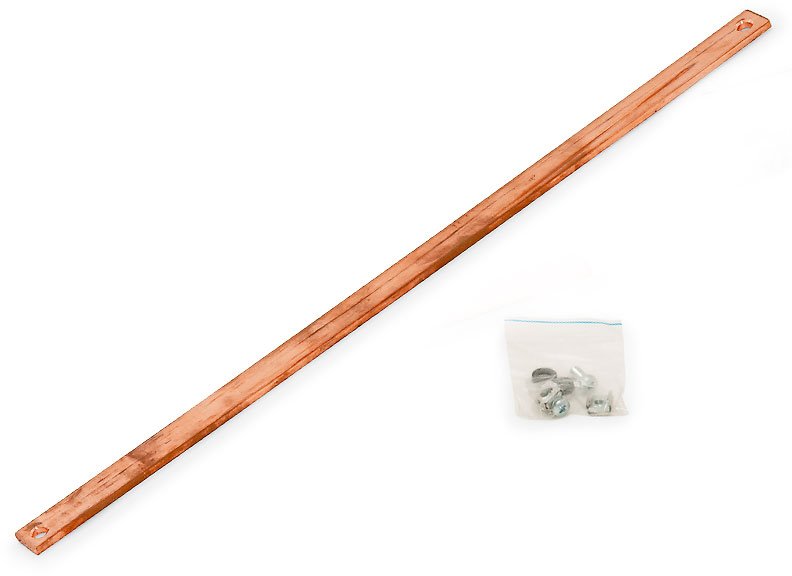 Triton vertical ground rail, 45U