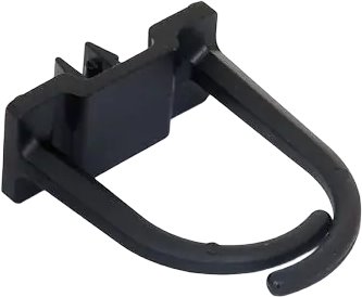 Triton plastic cable management ring 35 x 30mm, black