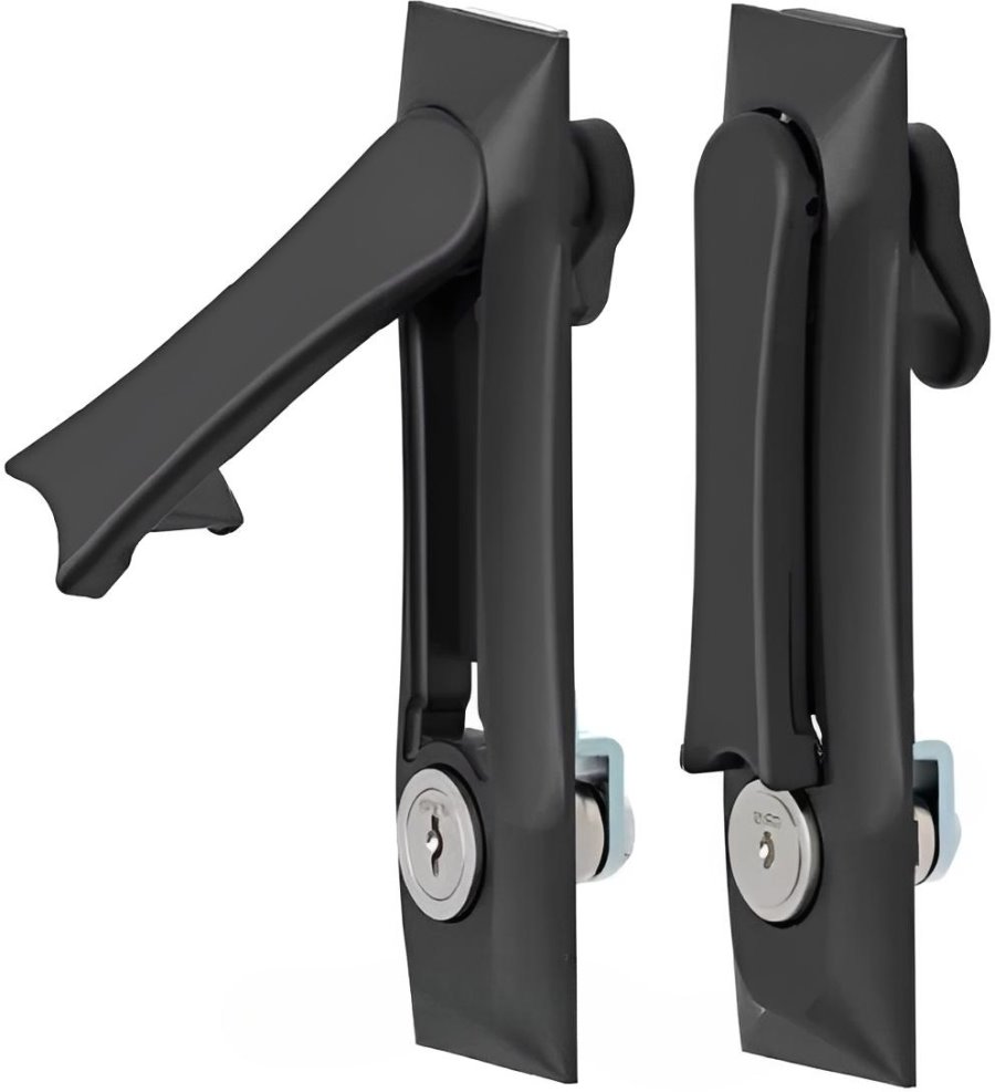 Triton lock with handle for rack cabinets, X1
