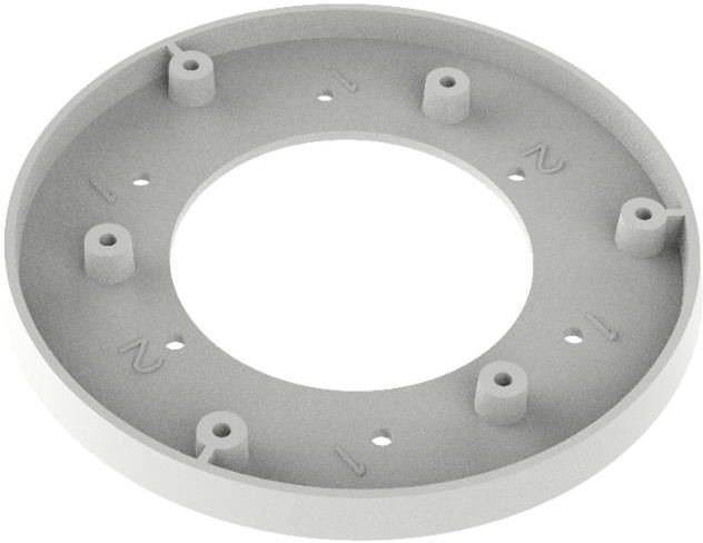 Hikvision D20-AP(White), Adapter for DS-1227ZJ brackets