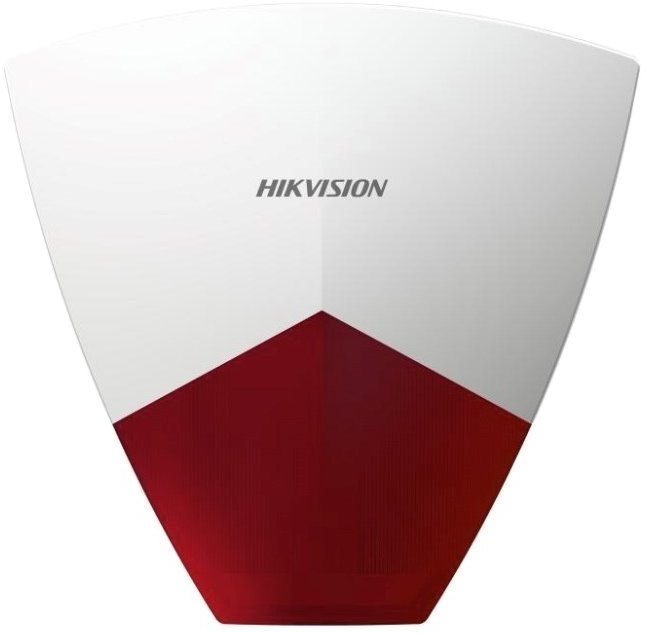 Hikvision AX PRO Wired outdoor siren, red