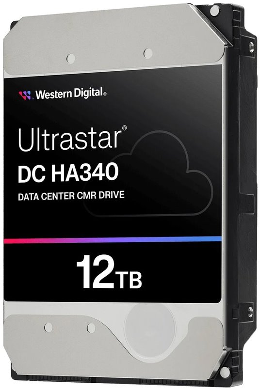 WD Ultrastar DC HA340, 3.5", 12TB, SATA
