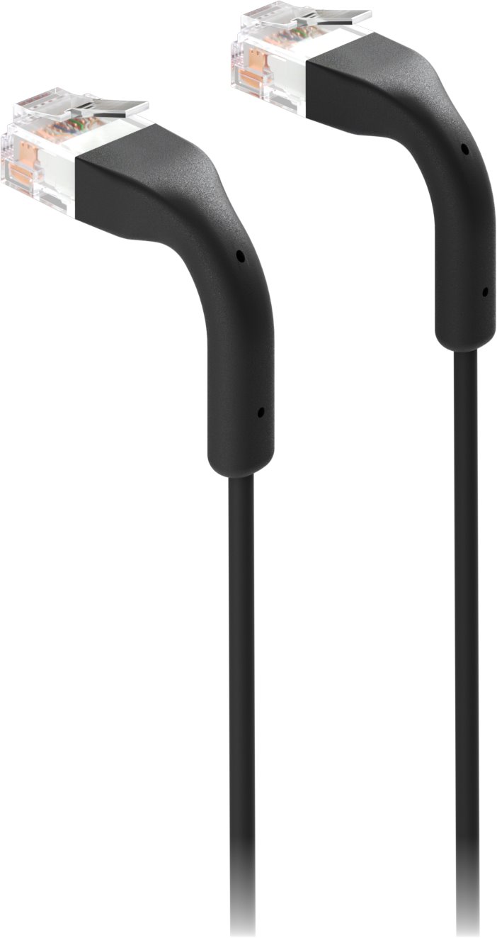 Ubiquiti UniFi Patch cable, 3m, Cat5e, black, 10 pack