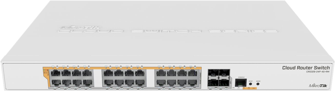 MikroTik Cloud Router PoE Switch CRS328-24P-4S+RM, 500W