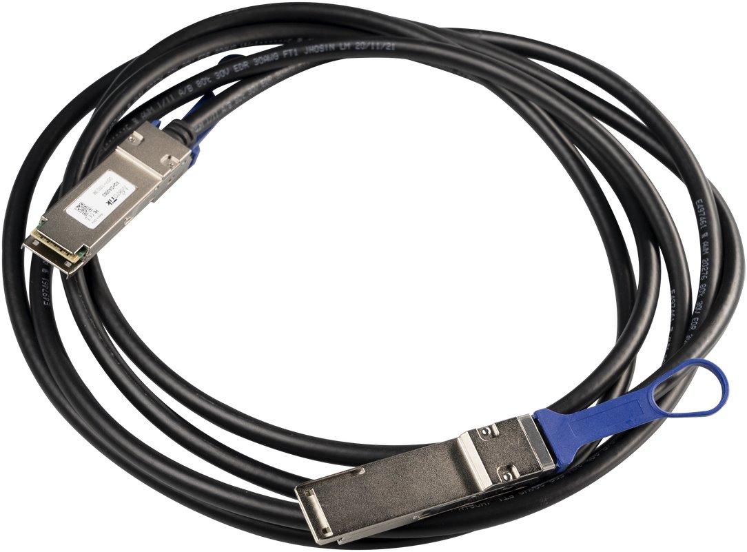 MikroTik XQ+DA0003, QSFP28 100 Gbps DAC cable, 3m