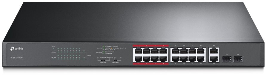 SWITCH TP-LINK TL-SL1218MP