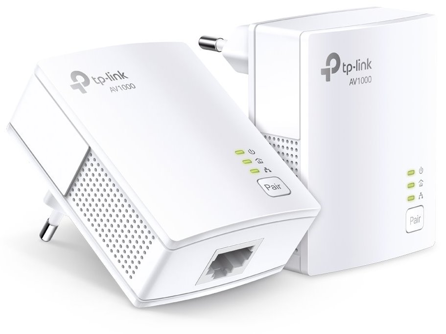 TP-Link TL-PA7017KIT Powerline starter kit, AV1000