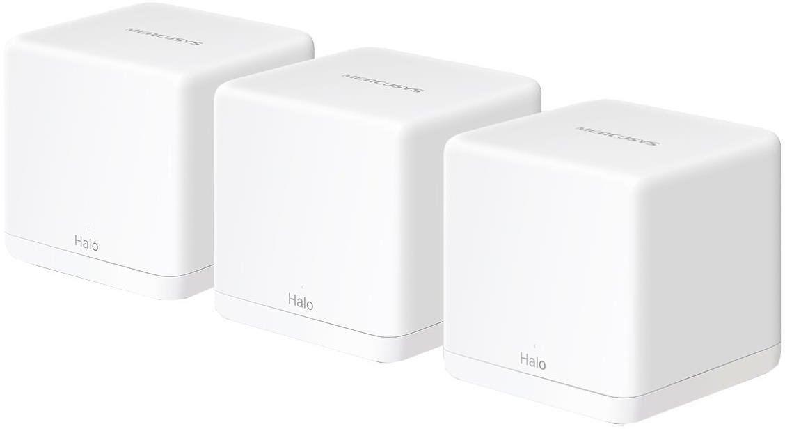 MERCUSYS Halo H30G, Halo Mesh WiFi system, 3 pack