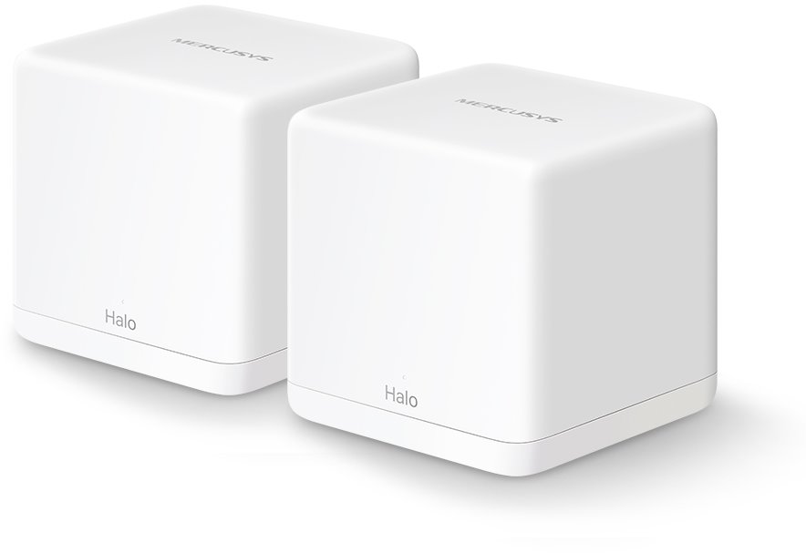 MERCUSYS Halo H30G, Halo Mesh WiFi system, 2 pack