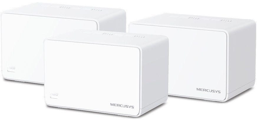 MERCUSYS Halo H80X, Halo Mesh Wi-Fi 6 system, 3 pack