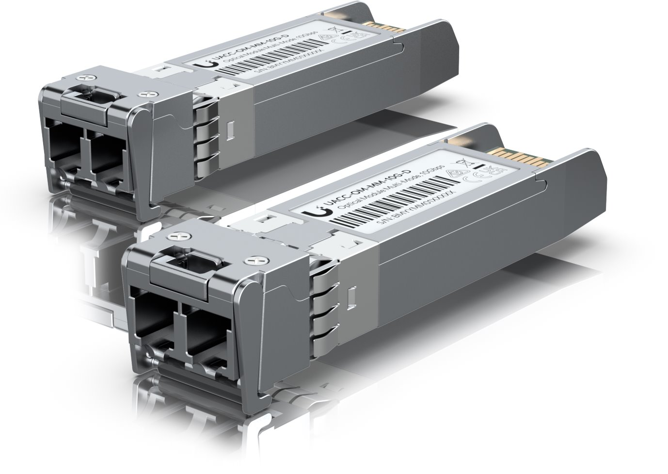 Ubiquiti U Fiber, Multi-Mode 10G Module, 2x LC, 300m, 2 pack