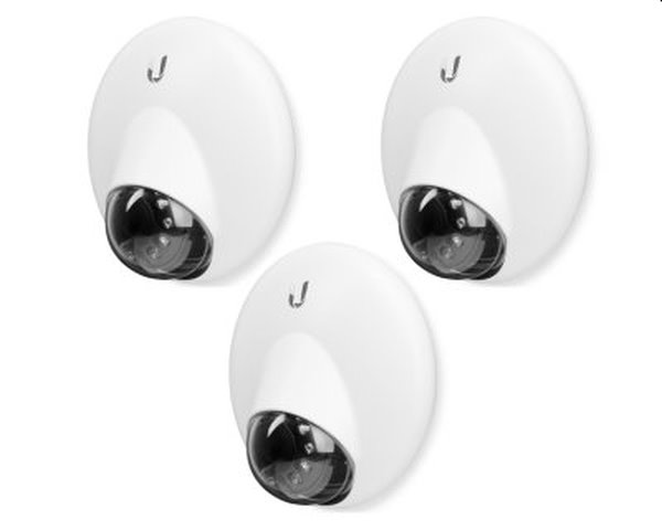 Ubiquiti UniFi Video Camera G3 Dome, UVC-G3-DOME, 3 pack