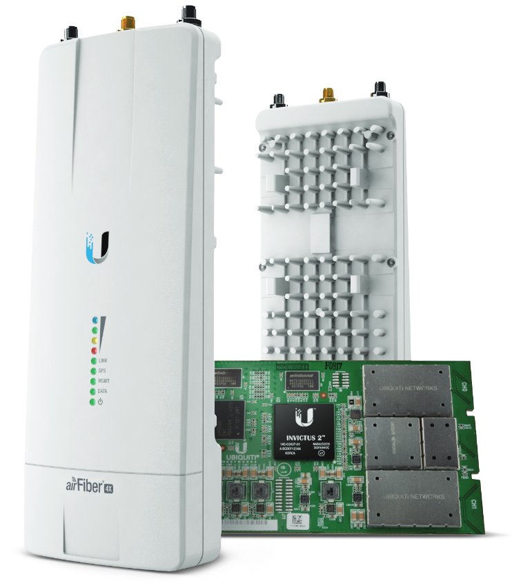 Ubiquiti AirFiber AF-4X, 500+ Mbps Backhaul, 4GHz (price per piece)