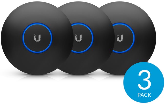 Ubiquiti case for UAP-nanoHD, U6 Lite a U6+, black design, 3 pcs