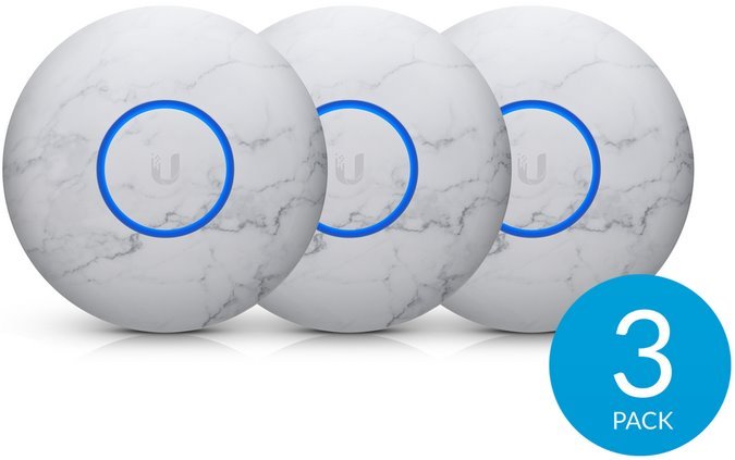 Ubiquiti case for UAP-nanoHD, U6 Lite a U6+, marble design, 3 pack
