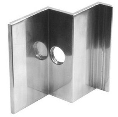 Aluminum end fixing of solar panel type Z, 41mm