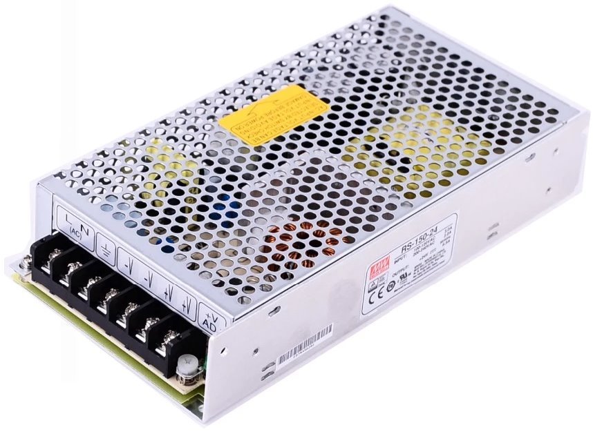 MEAN WELL RS-150-24 Industrial power supply, 150W, 24V