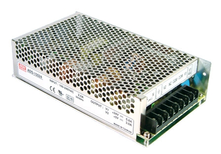 MEAN WELL AD-155C Industrial power supply with backup, 155W, 54V
