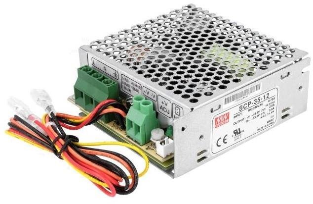 MEAN WELL SCP-35-24 Switch mode power supply with charger function (UPS) 35W 24V