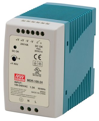 MEAN WELL MDR-100-24 Switching power supply for DIN rail 100W 24V