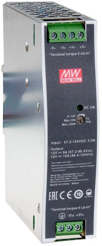 MEAN WELL DDR-120B-48 Voltage converter DC/DC, 120W