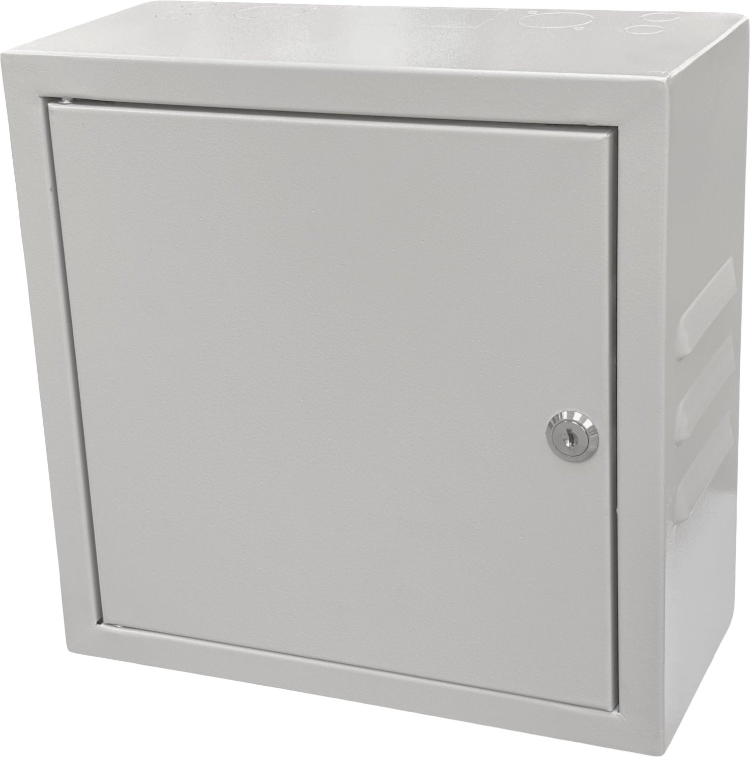 Conexpro wall mounting box 300x300x140, ventilation, šedá
