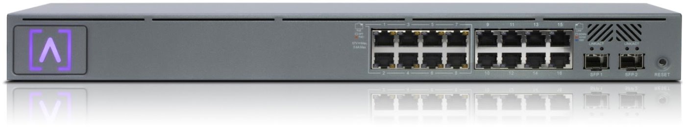 Alta Labs S16 PoE Switch, 120W