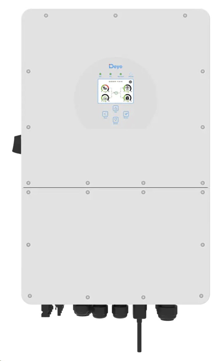 DEYE hybrid inverter 20 kW, 3 phase, HV