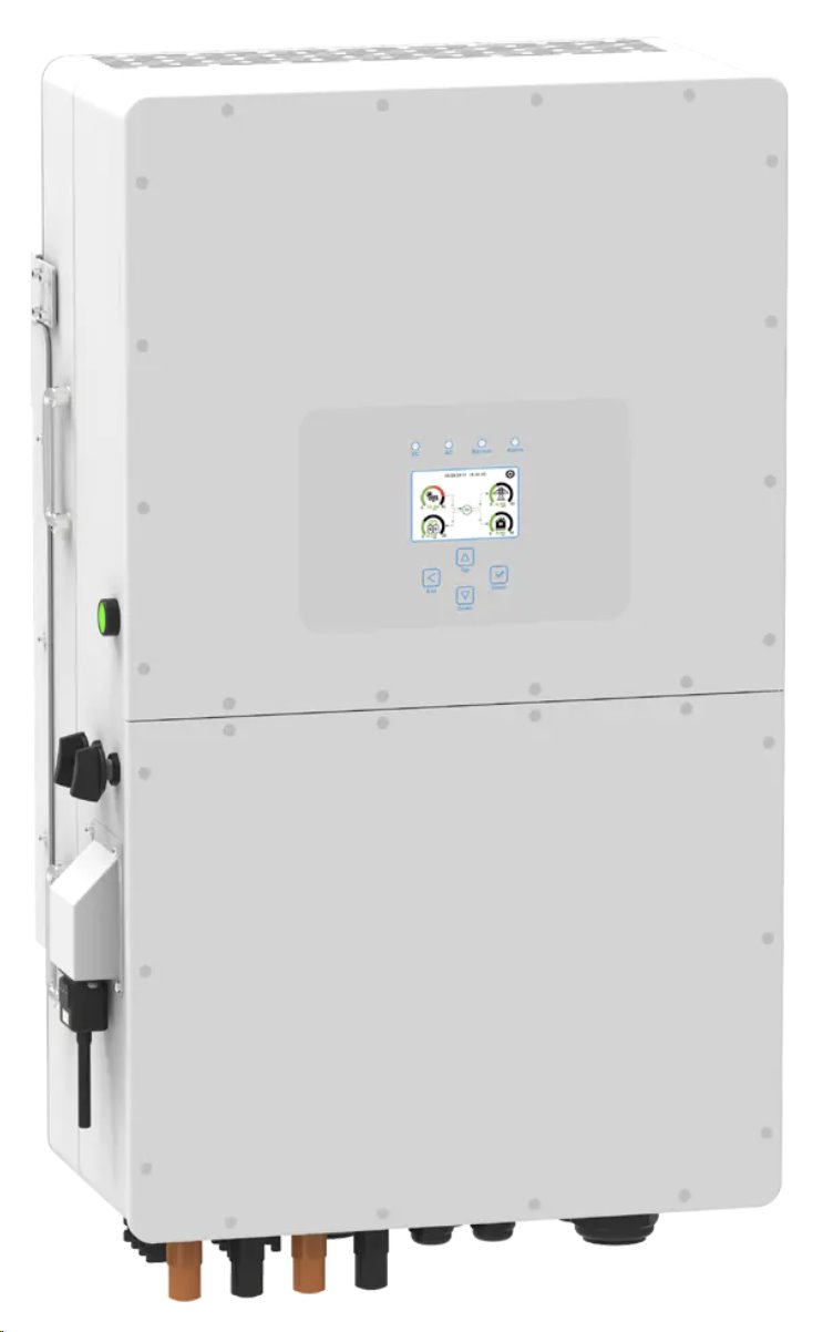 DEYE hybrid inverter 30 kW, 3 phase, HV