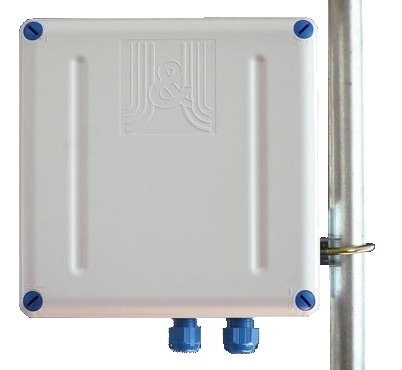 Jirous JE-200 GentleBOX - Outdoor pole box for AP and RouterBOARD