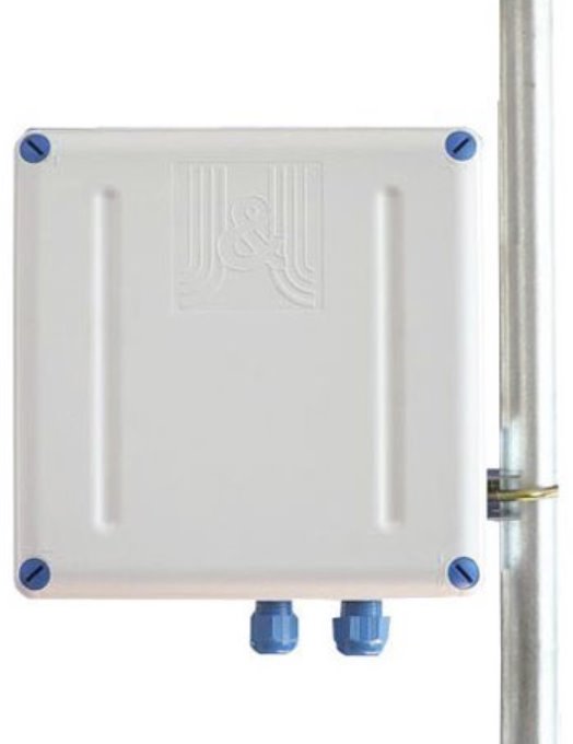 Jirous JE-300 GentleBOX - Outdoor pole box for AP and RouterBOARD