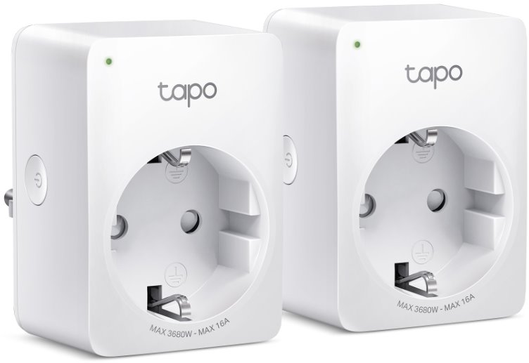 TP-Link Tapo P110(2-pack)(EU) Smart socket with Wi-Fi, 2 pack